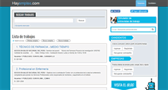 Desktop Screenshot of hayempleo.com